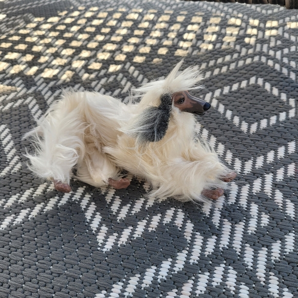 Vintage 1979 Mattel Barbie Afghan Hound Dog Beauty Articulated Posable Dog Toy - Picture 6 of 6